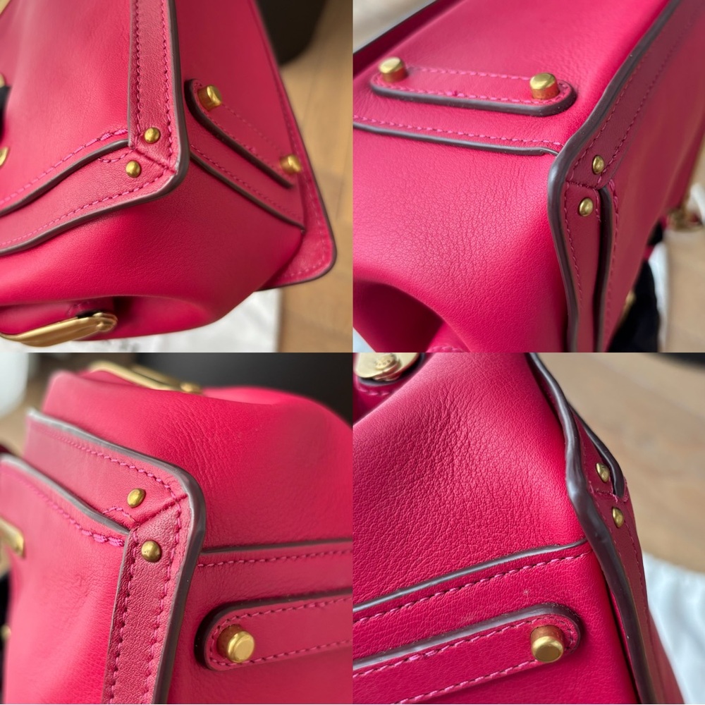COACH Kisslock Dreamer 21 Bag in Red - Picture 8 of 16